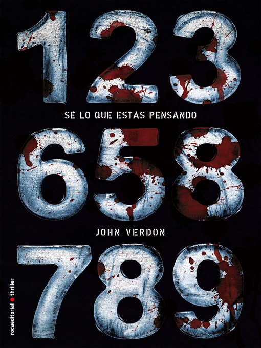 Title details for Sé lo que estás pensando by John Verdon - Available